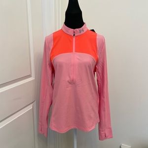 Under Armour HeatGear Qualifier 1/2 Zip Running Top Breathable Lightweight NEW